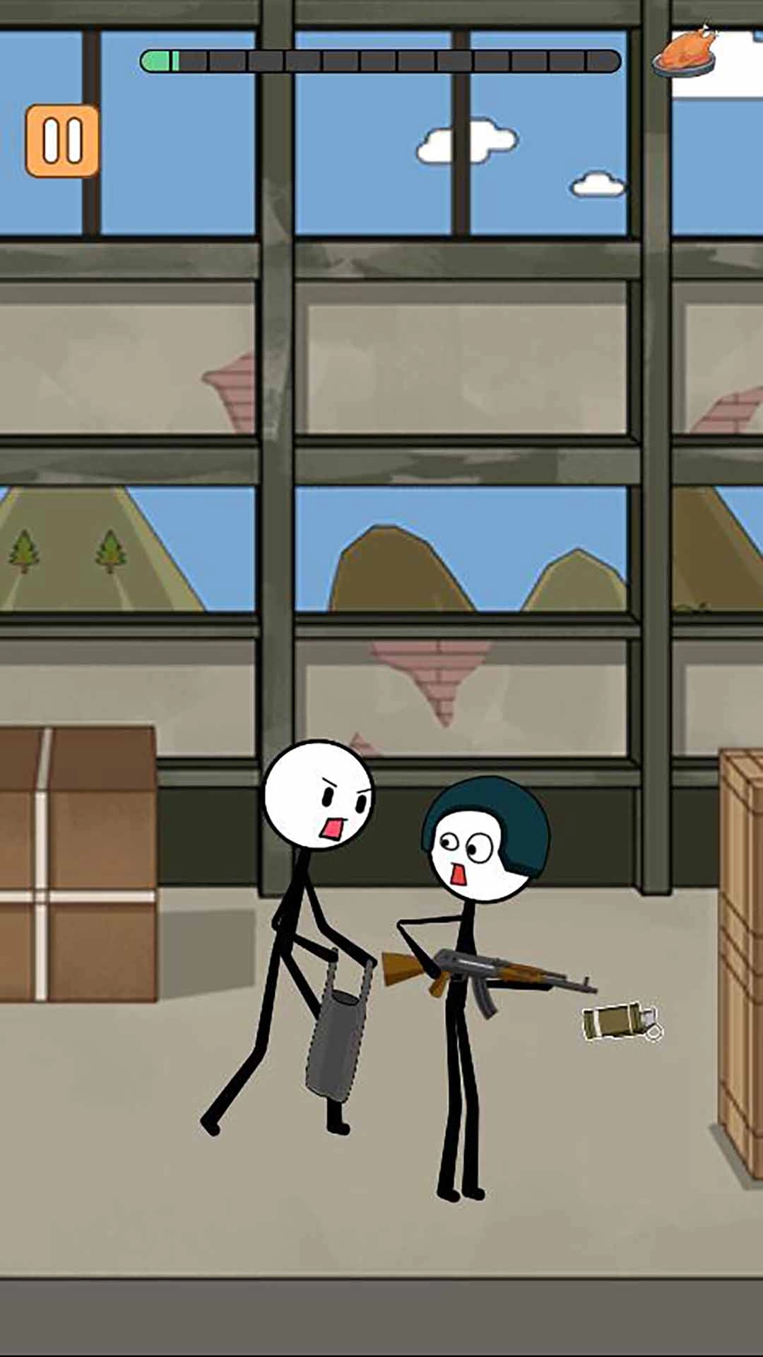 火柴人吃鸡大冒险游戏(1)