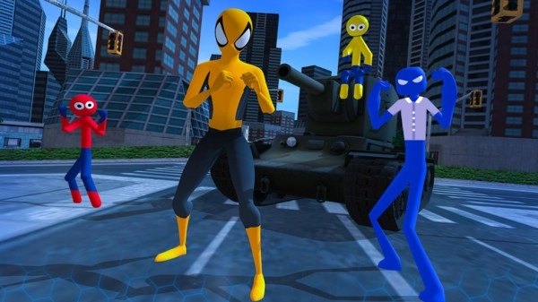 蜘蛛火柴人生存图1