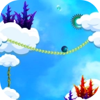 滚动的绳索天空