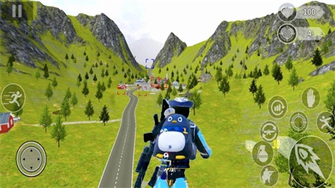 吃鸡跳伞行动(3)