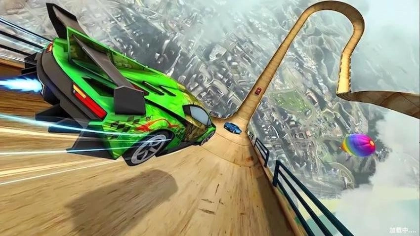 特技坡道车游戏截图4