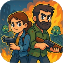 僵尸射击双人求生游戏