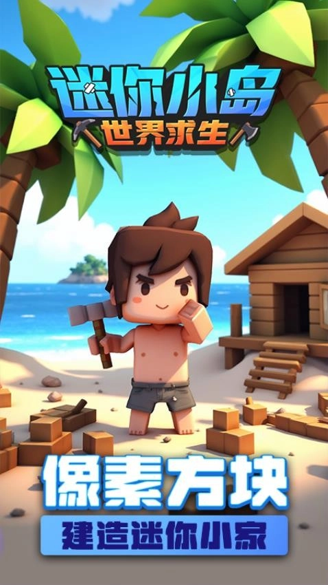迷你小岛世界求生游戏(1)