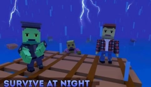 僵尸木筏求生小游戏(1)