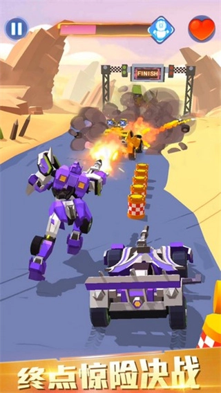 汽车人变形热血赛车菜单图3