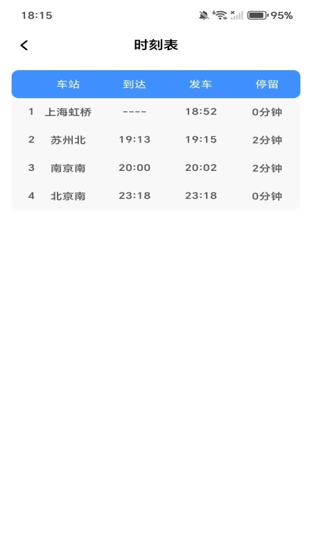 全国高铁火车票1