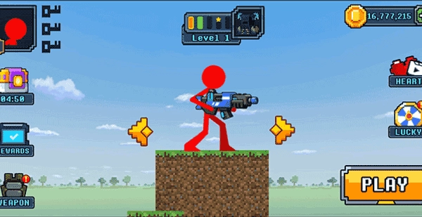 红色火柴人战斗 