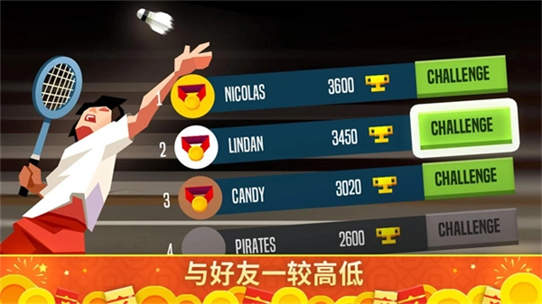 羽毛球高高手正版图1