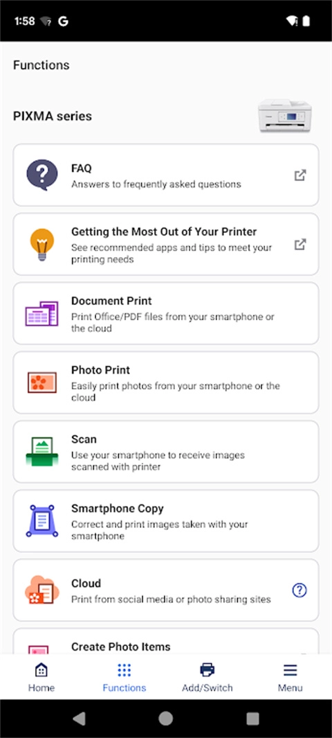 佳能打印机手机正版图3