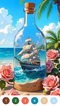 梦幻流数字油画图3