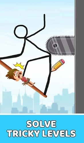 畫(huà)線救救火柴人2中文版截圖3