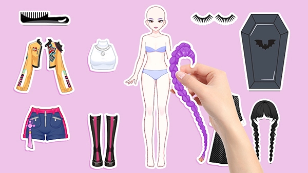 魔法公主的换装日记游戏图1