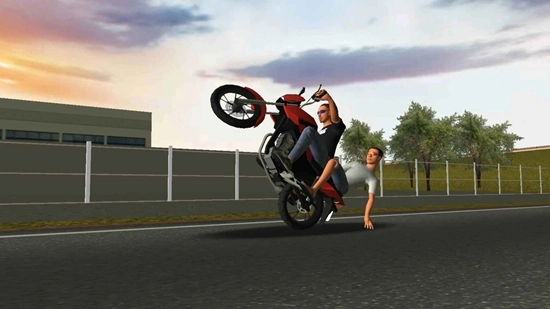 Moto Wheelie 3D摩托飞车金币版图1