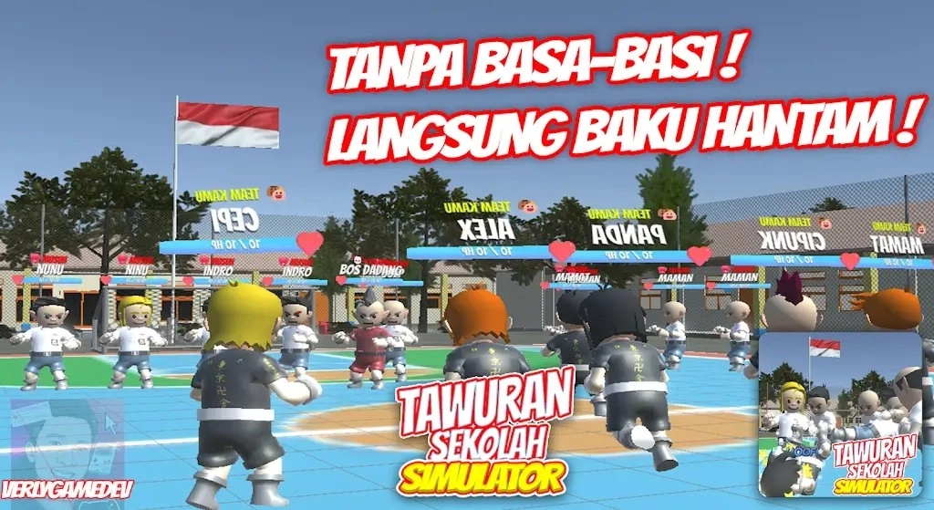 校园对抗模拟器(TawuranSekolahSimulator)图3