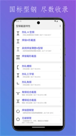型钢截面特性图2