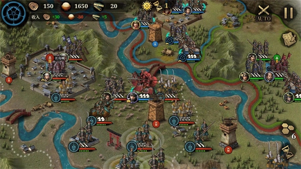 大征服者2战国时代中文版图2