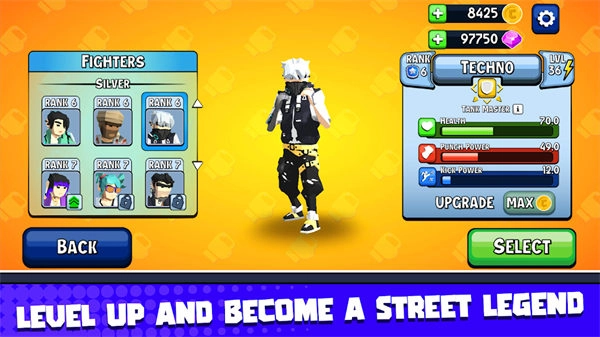 街头搏斗全角色解锁版图3