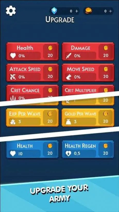 空閑戰(zhàn)爭軍隊(duì)沖刺(Idle War Craft Army And Rush)截圖2