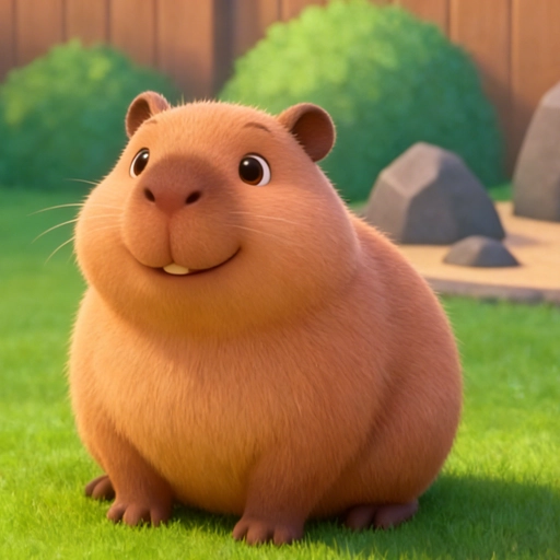 我的水豚小伙伴