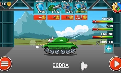 山地坦克大战最新版图1