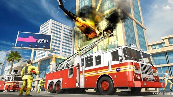 消防员救援英雄图3