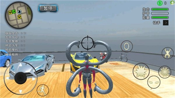 蜘蛛绳索英雄大战2安卓版(2)