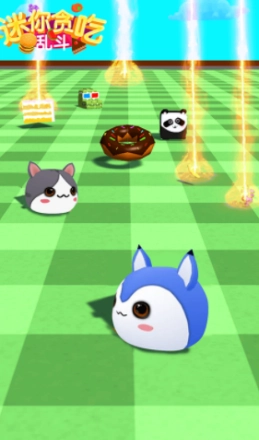 迷你貪吃亂斗游戲圖1