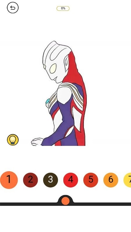 小豬畫(huà)畫(huà)涂色圖2