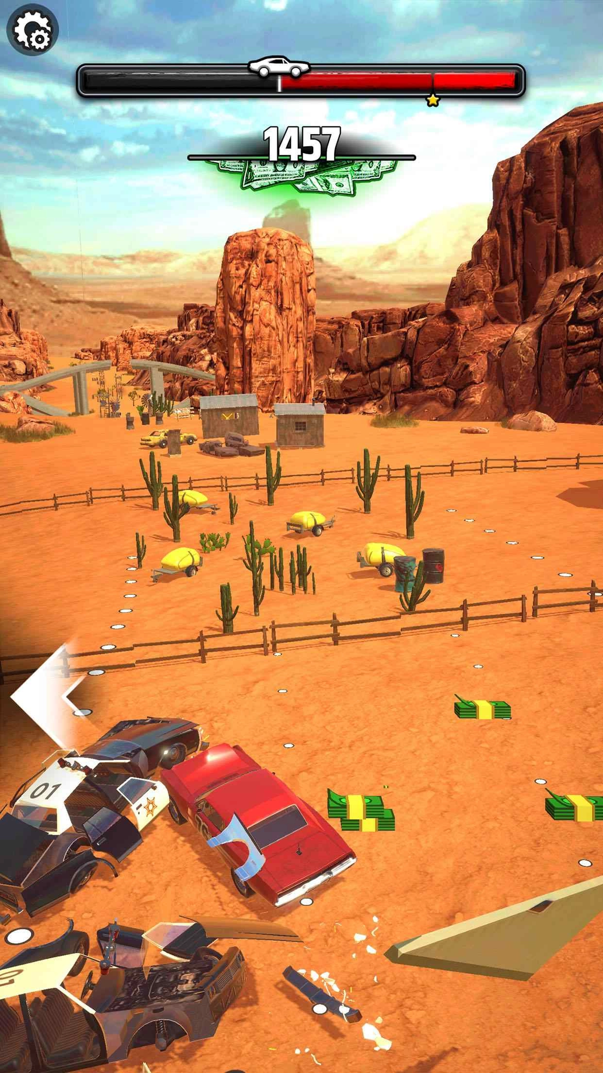 冲刺撞车游戏截图3