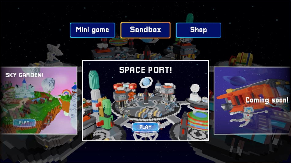 太空3d像素世界游戏-图4