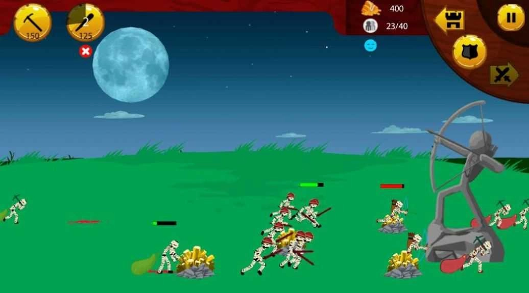 火柴人勇士僵尸战斗(Stick Battle: Zombie War)图1