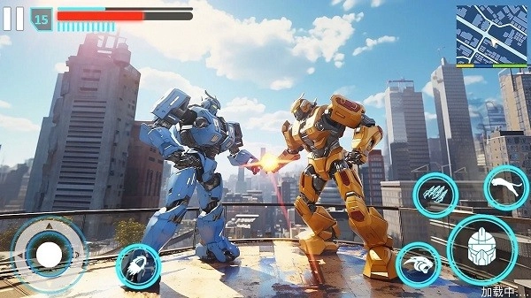 变形战士机甲图1