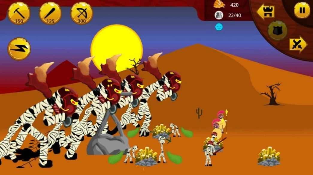 火柴人勇士僵尸战斗(Stick Battle: Zombie War)图2