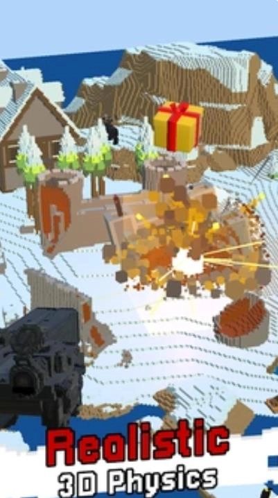 像素建筑破坏模拟器3D