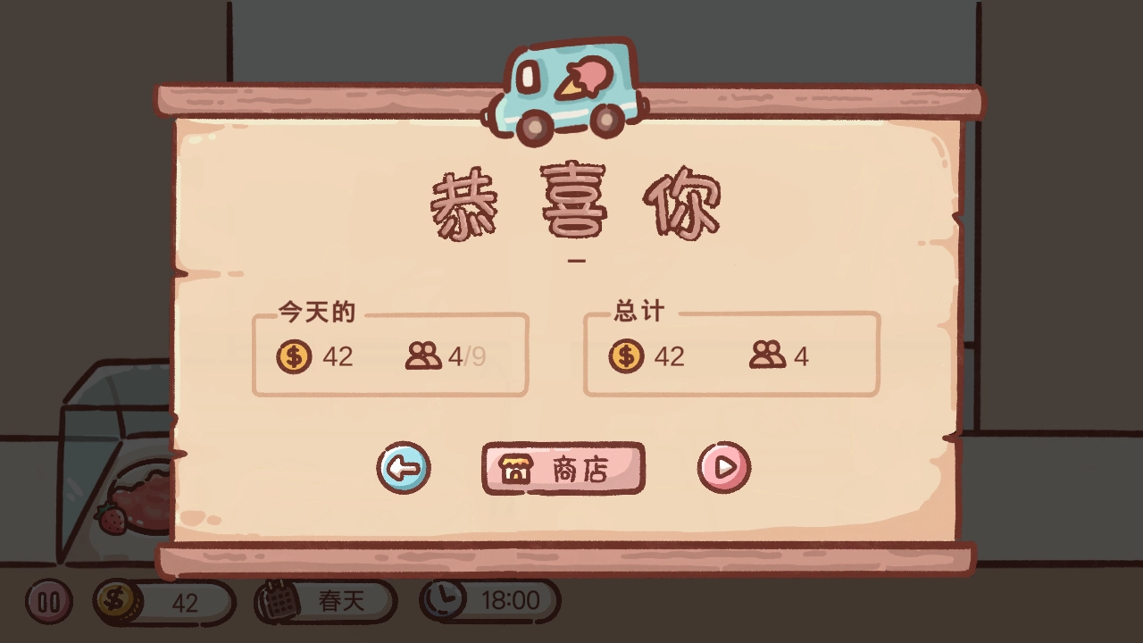 狗狗冰淇淋餐车游戏1