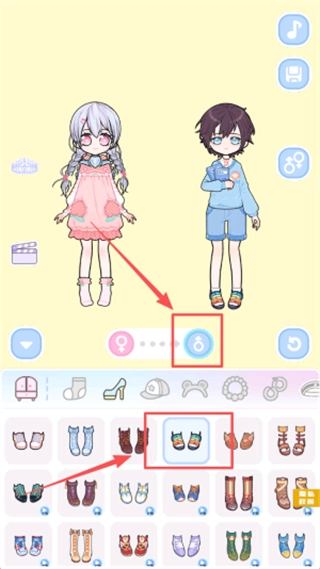 装扮二次元漫画女孩