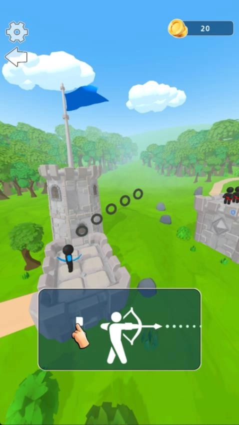 弓箭手混战游戏图2