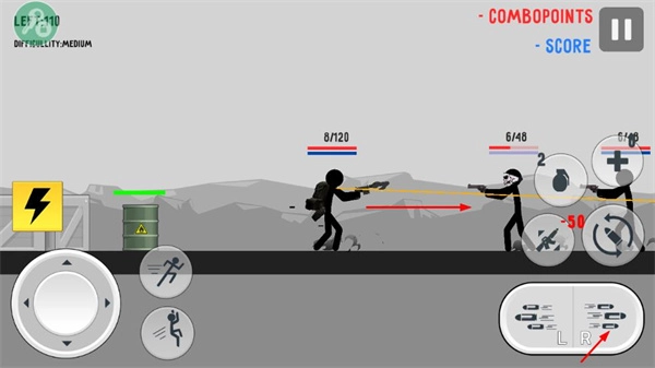 火柴人战争打击截图2