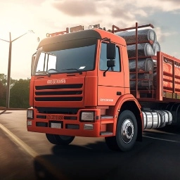 驾驶卡车老司机