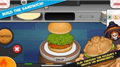 老爹炸鸡汉堡店免费