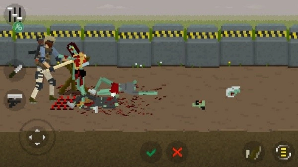 暗夜之战像素打僵尸