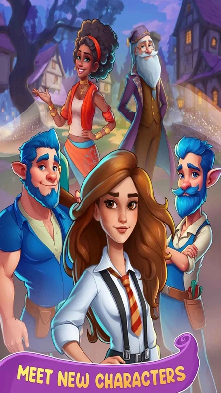 Fable Town寓言故事合并游戏内购安卓最新版(3)