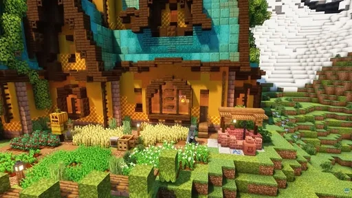 像素建造天空岛截图0