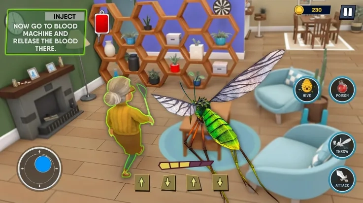 蚊子大战老奶奶2026最新版图2