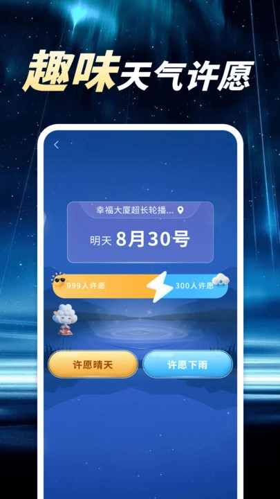 卫星晴雨天气图4