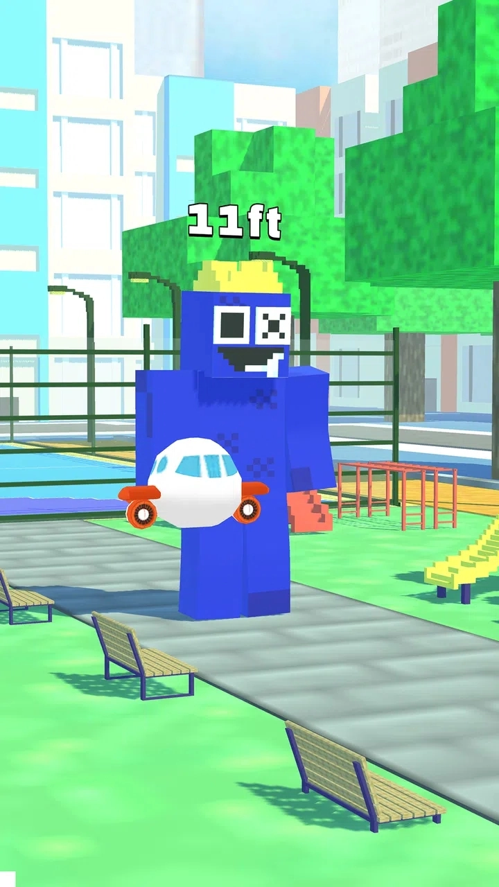 蓝朋友举重游戏2