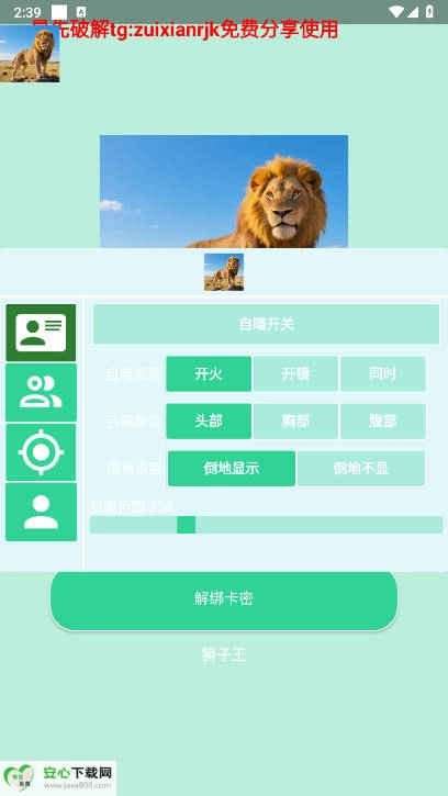 和平精英狮子王直装稳定版(1)