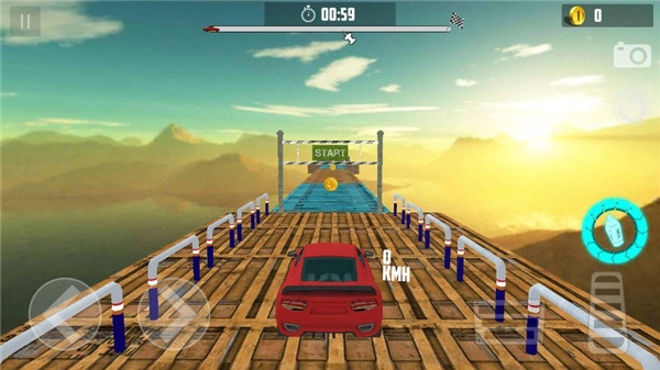 极不可能的轨道特技赛车安卓版图4