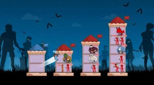 棍棒英雄塔之战最新版图3