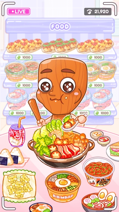 萨胡尔的吃播频道游戏图2